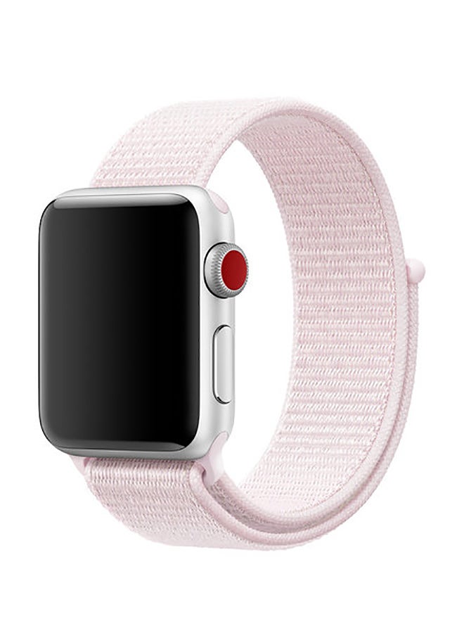 Replacement Band For Apple Watch Series 3/4/5 Beige - Image 2