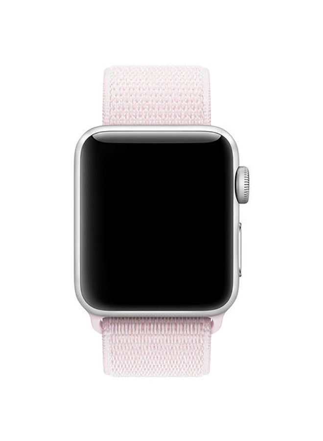 Replacement Band For Apple Watch Series 3/4/5 Beige - Image 3