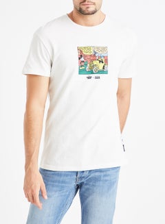 JACK & JONES Donald Duck T-Shirt Off-White  - Image 1