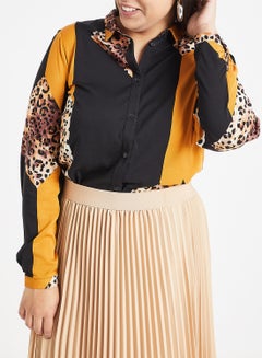 Vero Moda Curve Koi Long Sleeve Shirt Multicolour  - Image 1