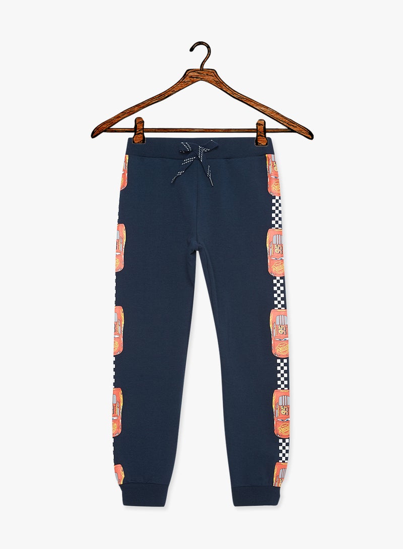 NAME IT Boys Disney Cars Sweatpants Navy - Image 1