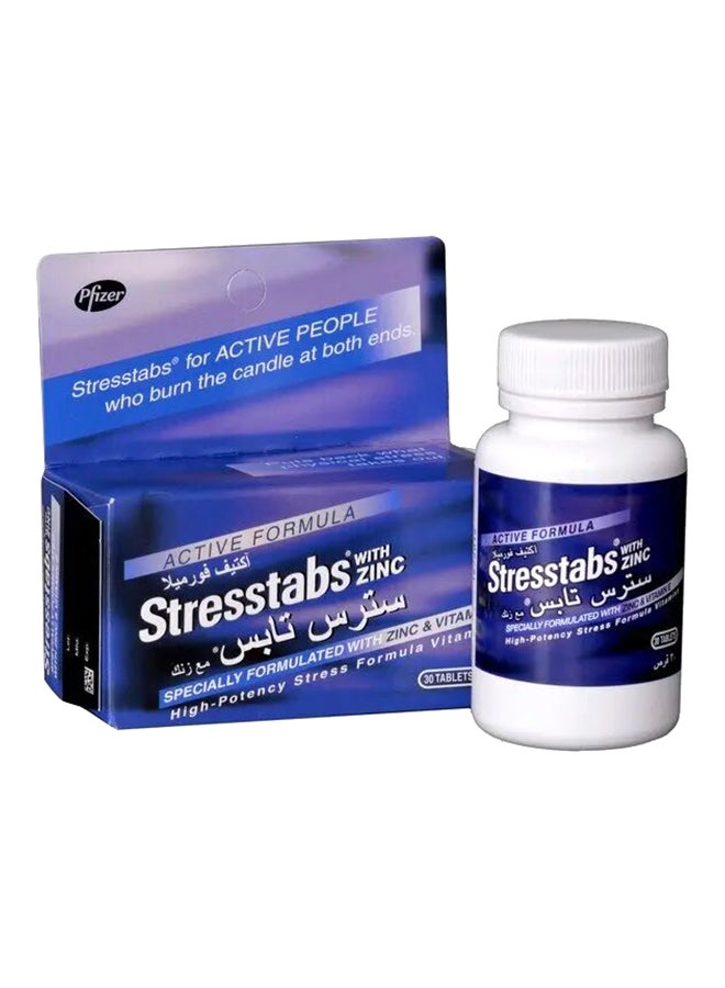 Stresstabs - Stresstabs With Zinc 30 Tablets - Image 1