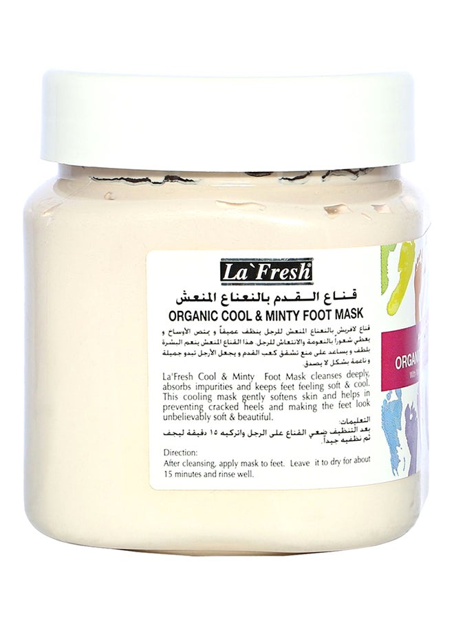Organic Cool And Minty Foot Mask 500ml