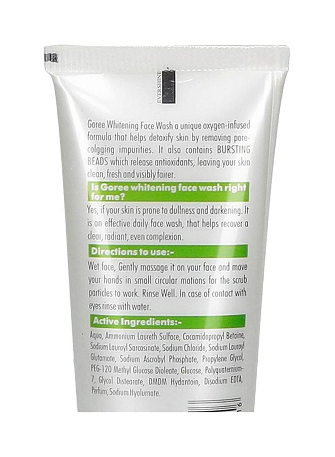Goree Whitening Face Wash With Bursting Beads 70ml - Image 3