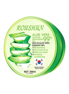 ROUSHUN Aloe Vera Soothing Moisturizing Gel Green 300ml  - Image 2