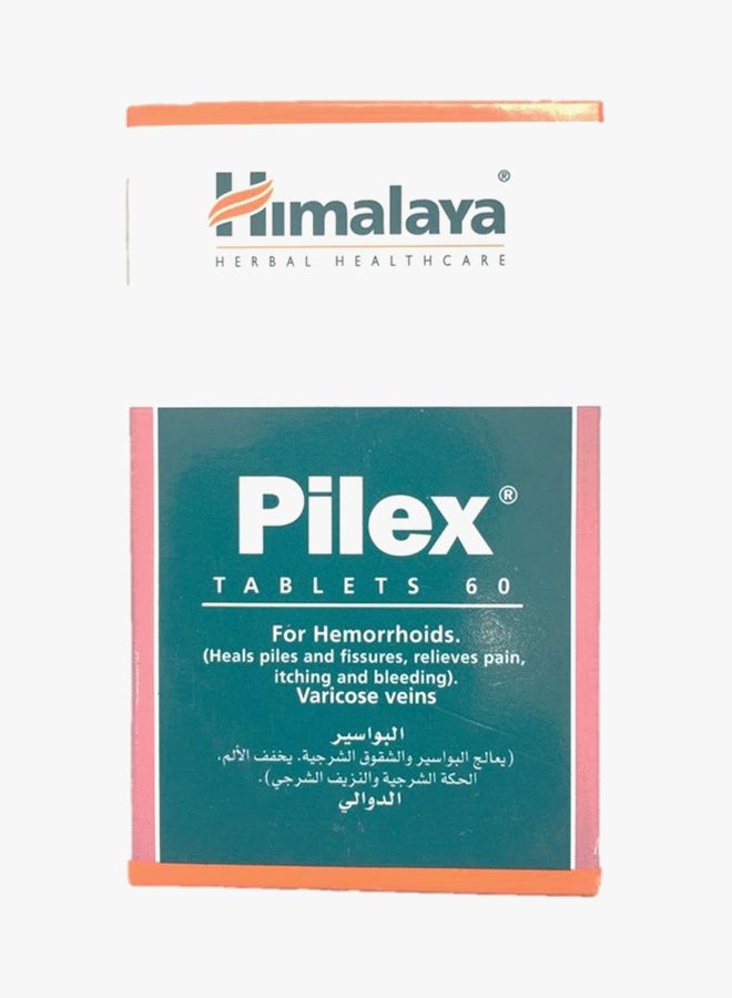 Himalaya - Pilex 60 Tablets - Image 1
