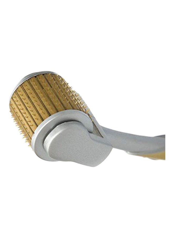 ZGTS - Acne And Cellulite Derma Roller Gold/White - Image 1