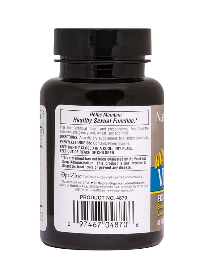 Natures Plus - Ultra Virile-Actin Herbal Supplement 60 Tablets - Image 1
