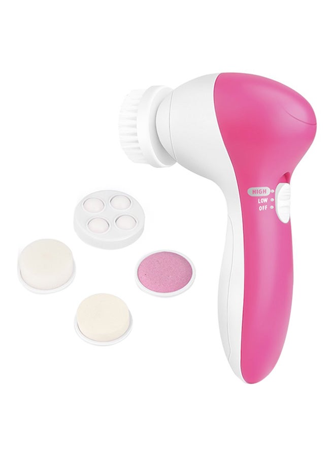 5-In-1 Beauty Care Massager Pink/White - Image 2