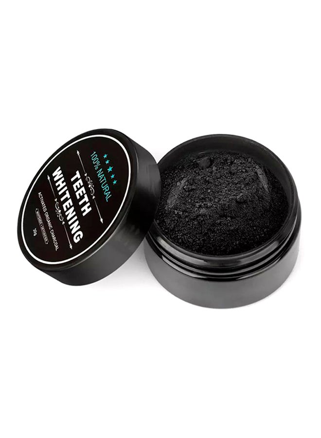 TEETH WHITENING - Natural Activated Organic Charcoal Teeth Whitening Powder Black 30grams - Image 1
