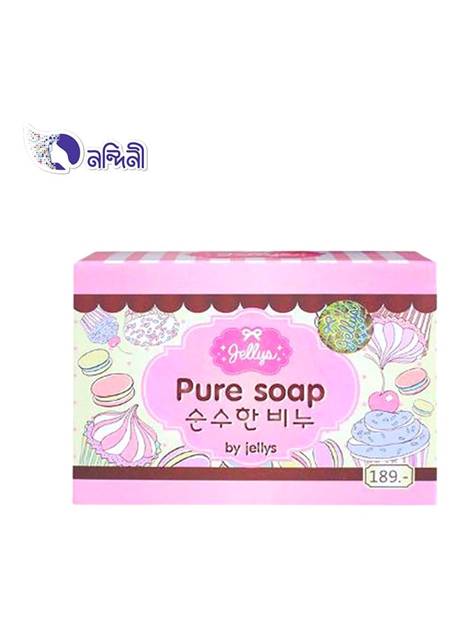Jellys Pure Soap White 100grams - Image 2
