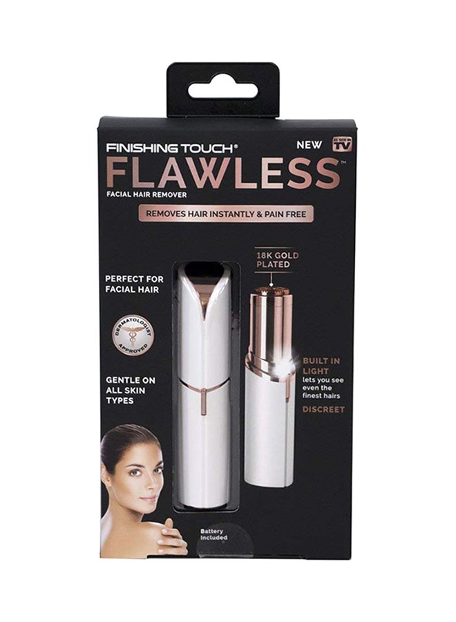 Generic - Flawless Painless Hair Remover Epilators White/Rose Gold - Image 1