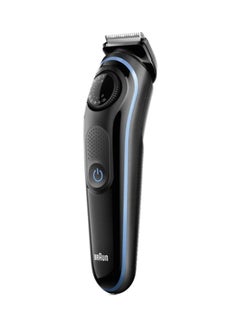 BRAUN Electric Beard Shaver With Accessories Set BT3940 Black/Blue/Orange  - Image 2