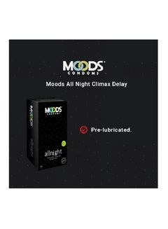 Moods 12-Piece All-Night Climax Delay Condom  - Image 3