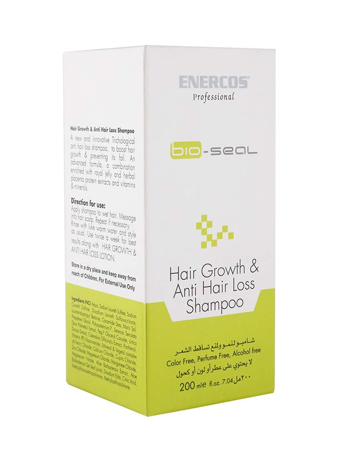 ENERCOS Bio-Seal Hair Growth And Anti Hair Loss Shampoo 200ml - Image 3