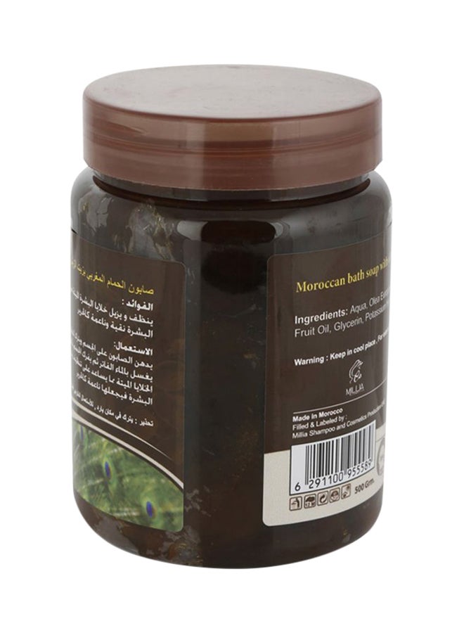 موروكان صابون حمام بزيت الزيتون 500جرام - Image 2