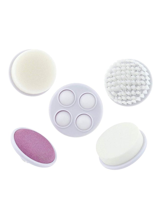 5-In-1 Beauty Care Massager Pink/White - Image 3