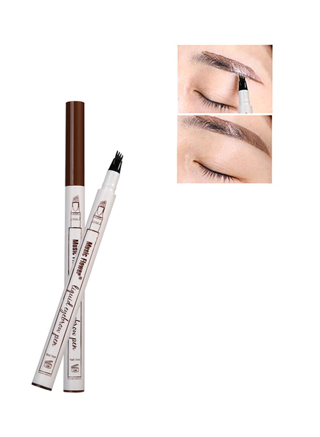 Music Flower - Fine Sketch Liquid Eyebrow Pen Brown - Image 1