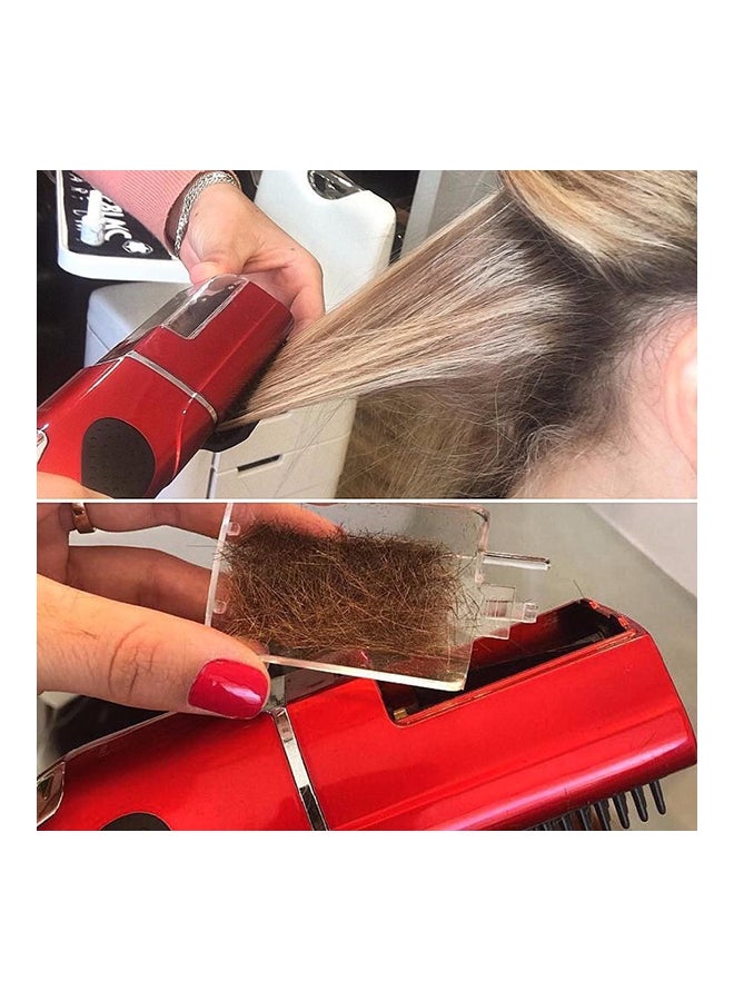 FASIZ Cordless Ender Split Hair Trimmer Red/Black - Image 4