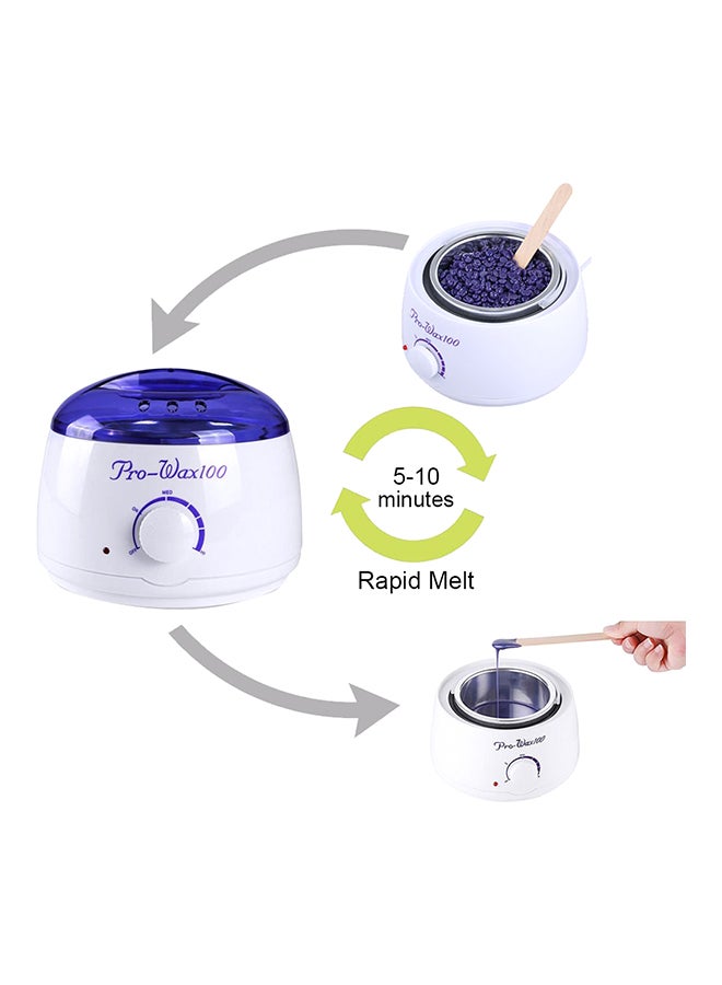 JINGOU Wax Warmer Hair Removal Heater With Wax Beans And Applicator Stick Multicolour  - Image 3