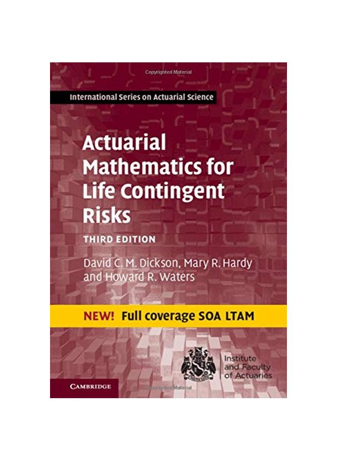 Actuarial Mathematics For Life Contingent Risks hardcover english - 29 February 2020 