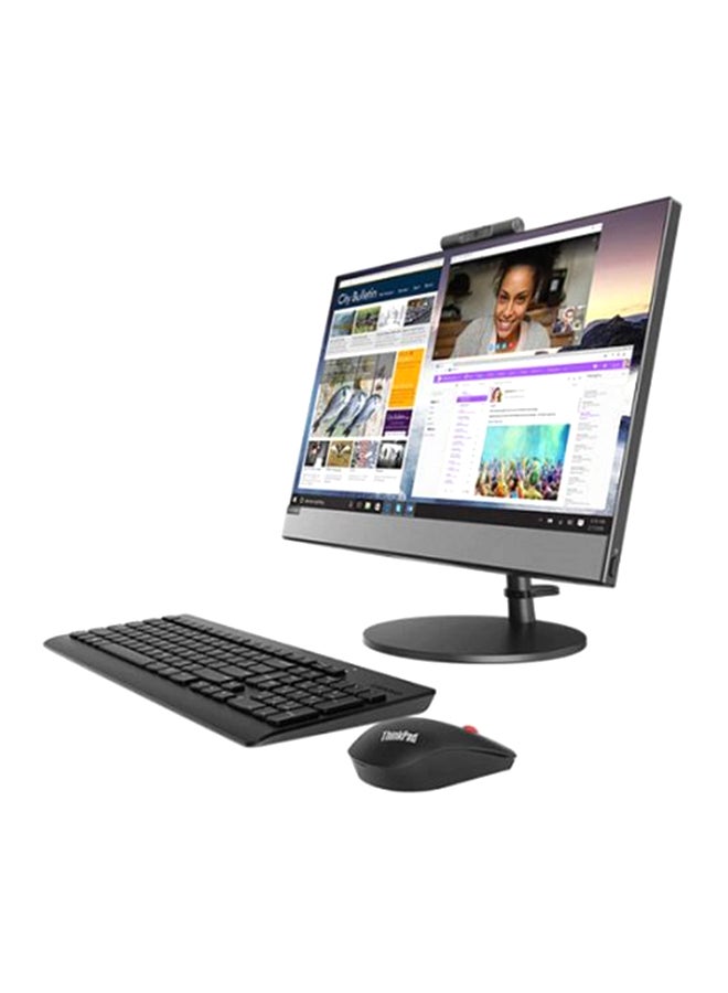 Lenovo - Ideacentre 520 All-In-One Desktop With 21.5-Inch Display, Intel Core i5 Processor/8GB RAM/1TB HDD/2GB AMD Radeon 530 Graphics Card Silver - Image 1