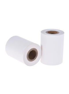 Generic Pack Of 2 Thermal Paper Rolls White  - Image 2