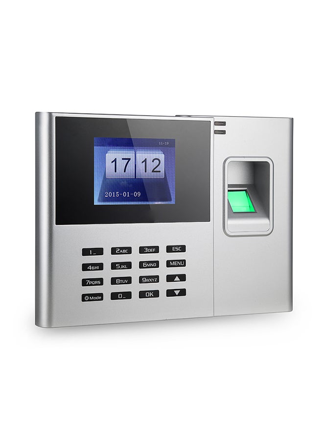 Generic Biometric Fingerprint Attendance Recorder White  - Image 3