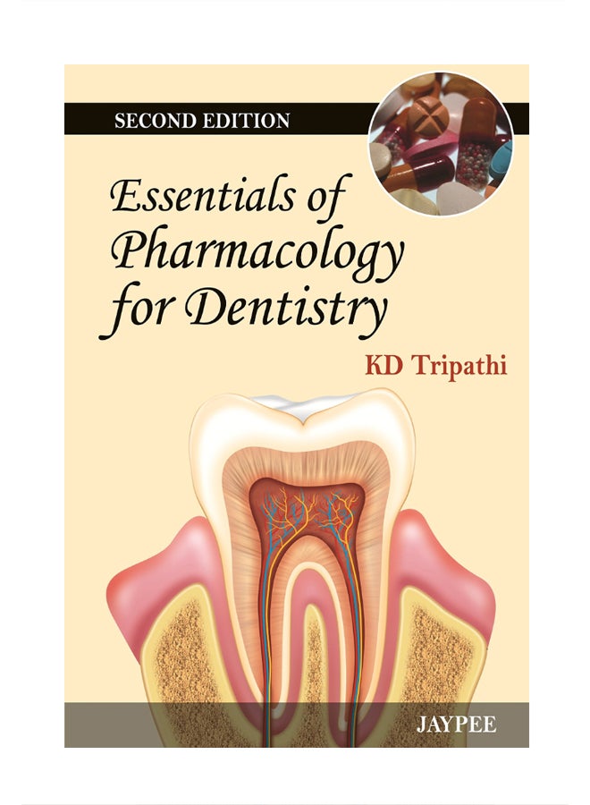 Essentials Of Pharmacology For Dentistry Hardcover English by KD Tripathi - 40842 