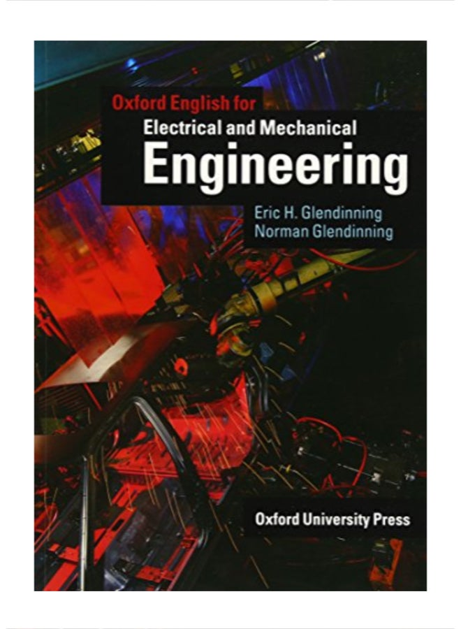 Oxford English For Electrical And Mechanical Engineering Paperback English by Eric Glendinning - 34972 