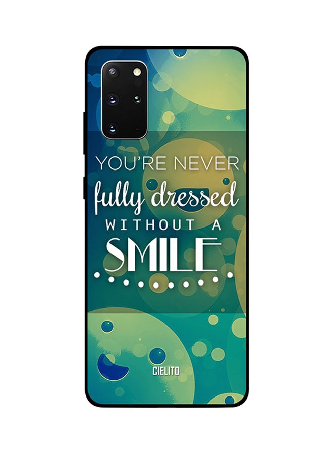 CIELITO Skin Case Cover -for Samsung Galaxy S20 Plus Never Dressed Without Smile Never Dressed Without Smile
