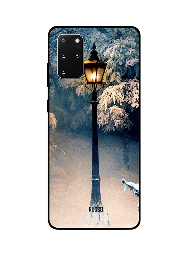 RUSSO Skin Case Cover -for Samsung Galaxy S20 Plus Lamp In The Snow Lamp In The Snow