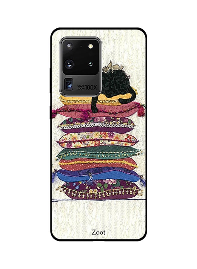 Skin Case Cover -for Samsung Galaxy S20 Ultra Lazy Cat Lazy Cat