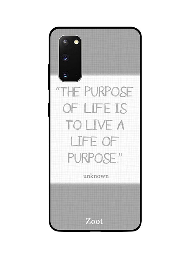 Zoot Skin Case Cover -for Samsung Galaxy S20 The Purpose Of Life The Purpose Of Life