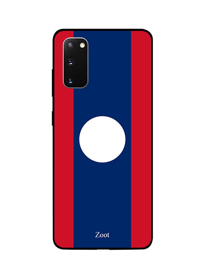 Zoot Skin Case Cover -for Samsung Galaxy S20 Red/White/Blue Red/White/Blue