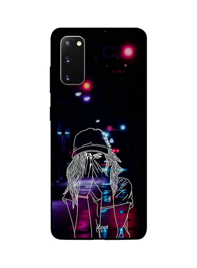 Zoot Skin Case Cover -for Samsung Galaxy S20 Doodle Cap Girl Doodle Cap Girl