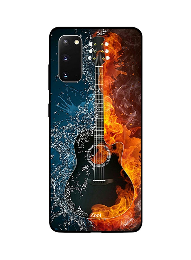 Skin Case Cover -for Samsung Galaxy S20 Fire Ice Guitar Fire Ice Guitar