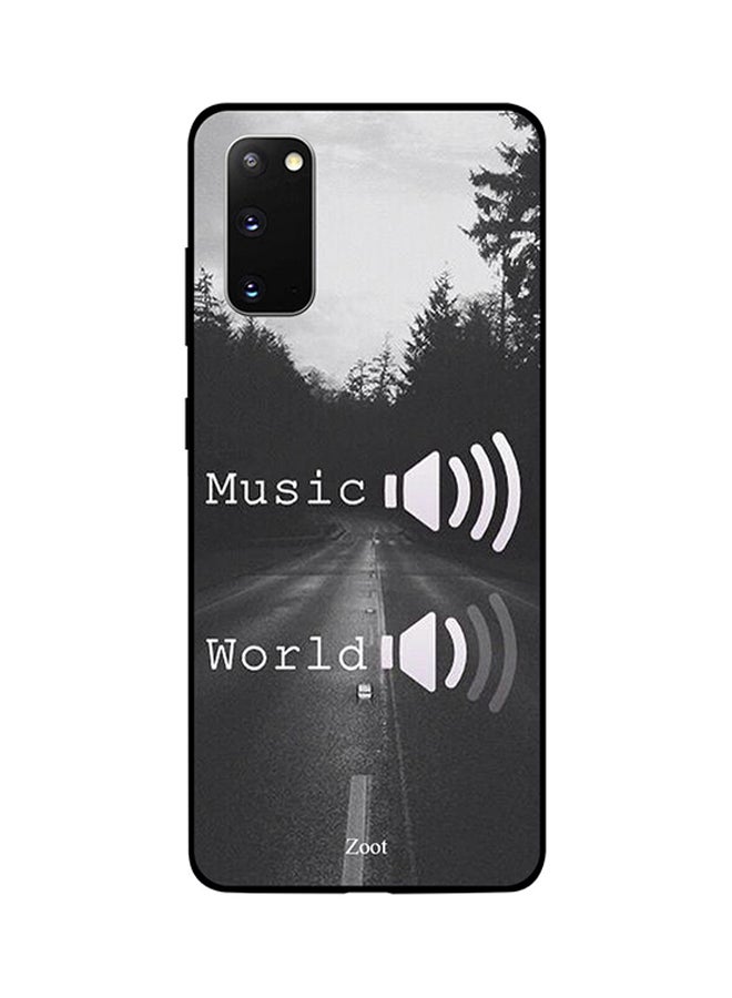 Zoot Skin Case Cover -for Samsung Galaxy S20 Black/Grey Black/Grey