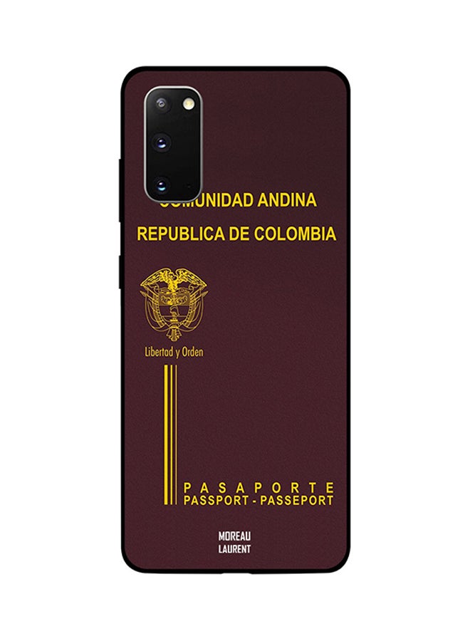 Moreau Laurent - Skin Case Cover -for Samsung Galaxy S20 Colombia Passport Colombia Passport - Image 1