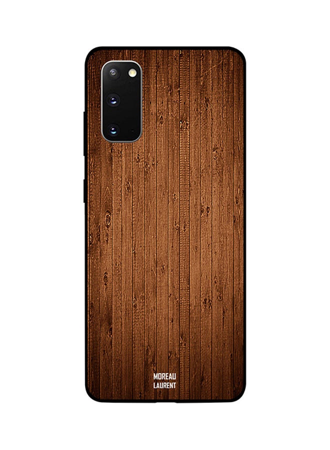 Skin Case Cover -for Samsung Galaxy S20 Horizontal Vintage Brown Pattern Horizontal Vintage Brown Pattern