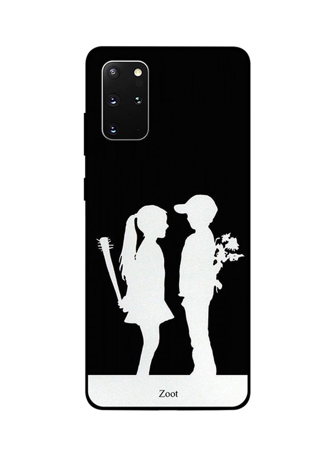 Zoot Skin Case Cover -for Samsung Galaxy S20 Plus Black/White Black/White