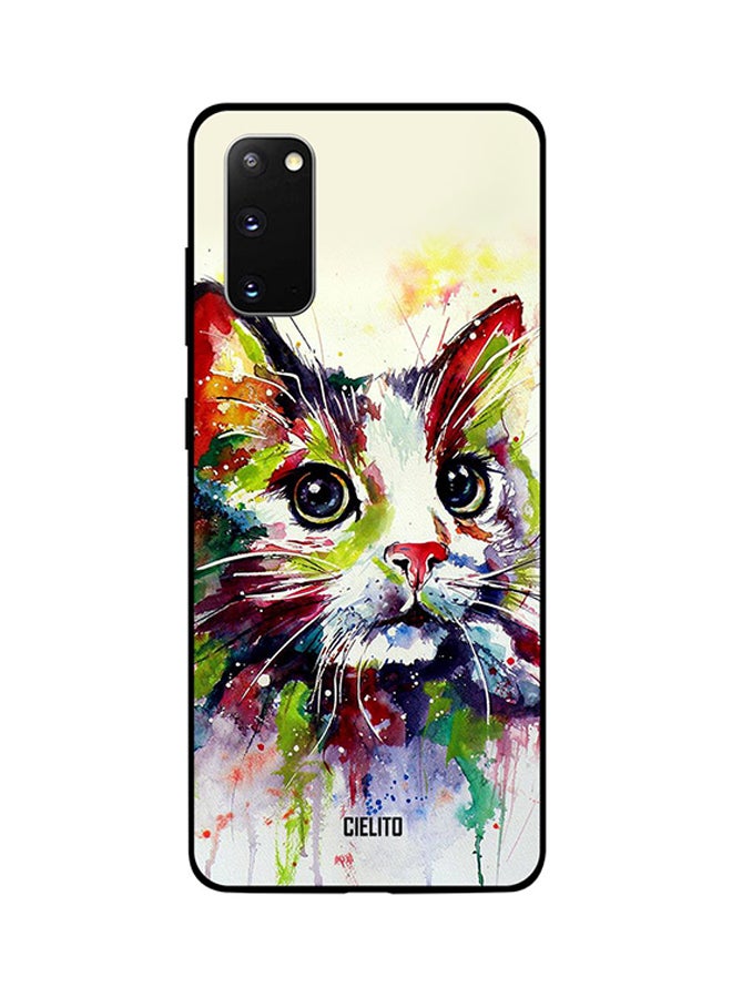 CIELITO Skin Case Cover -for Samsung Galaxy S20 Impression Cat Art Impression Cat Art
