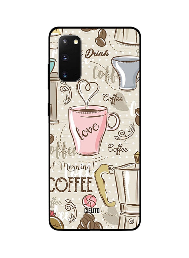 CIELITO Skin Case Cover -for Samsung Galaxy S20 Coffee Love Coffee Love
