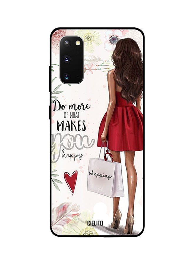 CIELITO Skin Case Cover -for Samsung Galaxy S20 Shopping Makes Me Happy Shopping Makes Me Happy