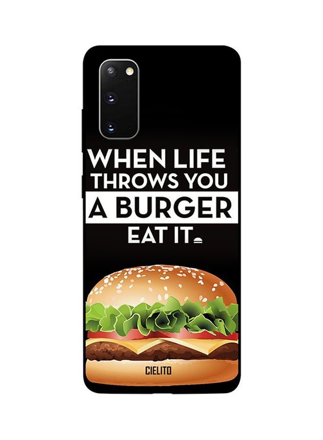 CIELITO Skin Case Cover For Samsung Galaxy S20 Burger