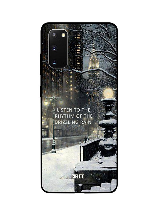 CIELITO Skin Case Cover -for Samsung Galaxy S20 Listen the Rhythm of Rain Listen the Rhythm of Rain