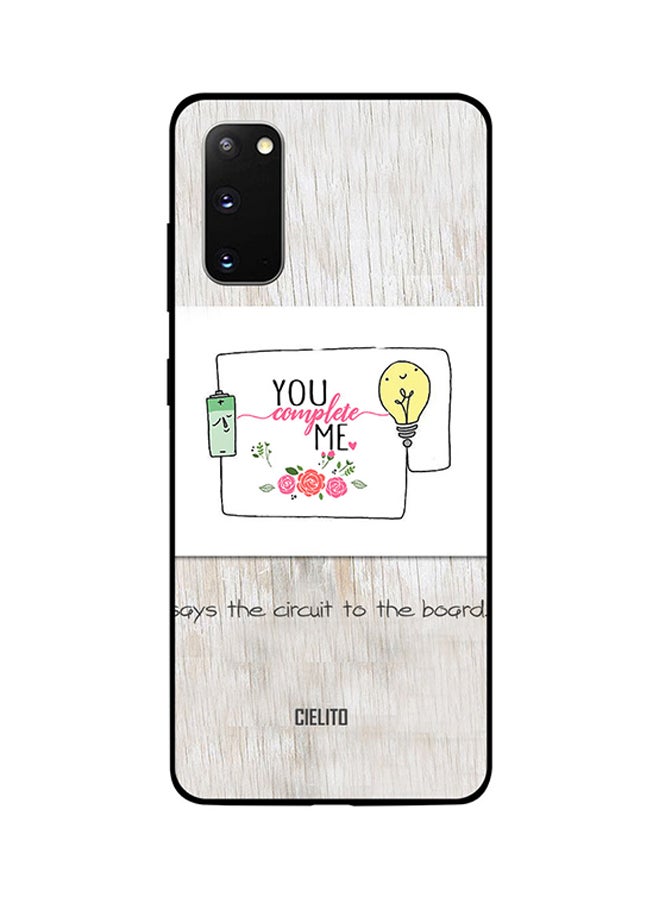 CIELITO Skin Case Cover -for Samsung Galaxy S20 You Complete Me You Complete Me