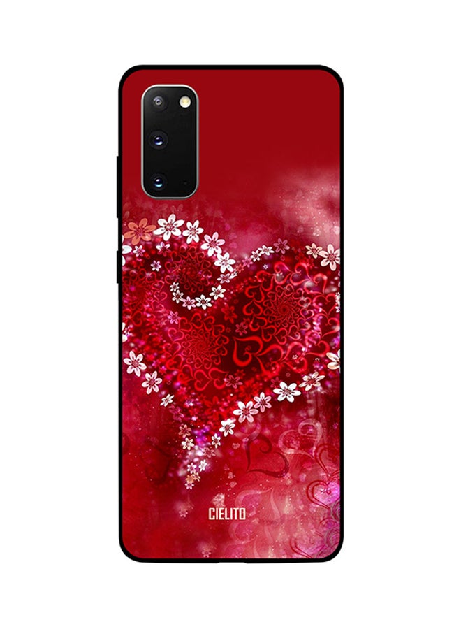 CIELITO Skin Case Cover -for Samsung Galaxy S20 Flowers Love Flowers Love
