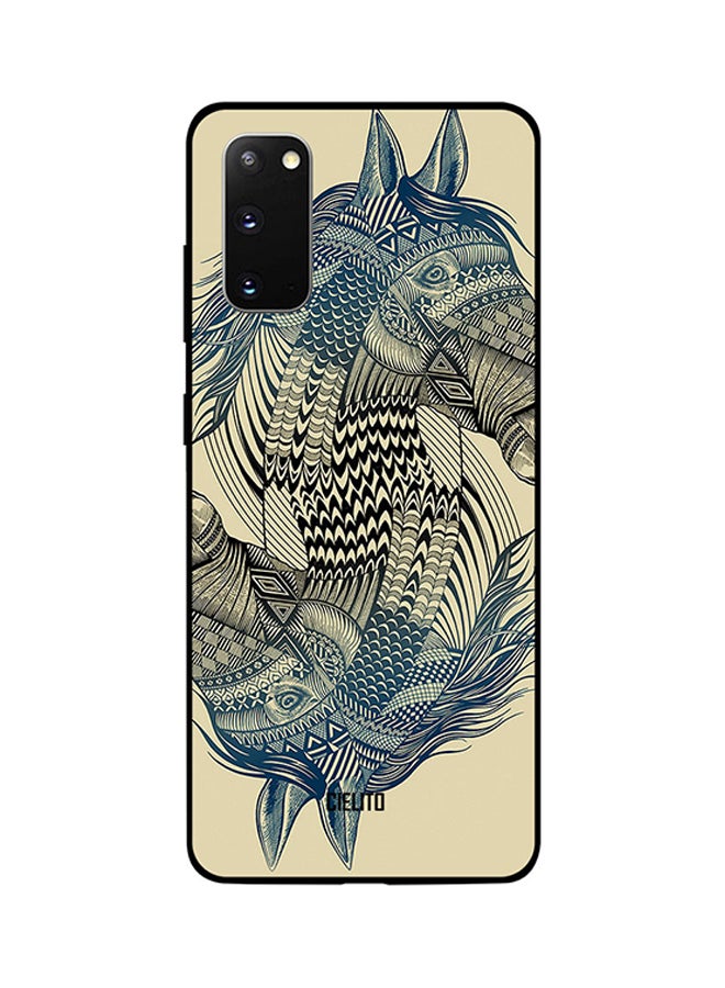 CIELITO Skin Case Cover -for Samsung Galaxy S20 Horse Art Horse Art