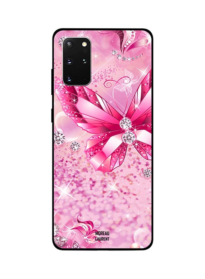 Moreau Laurent Skin Case Cover -for Samsung Galaxy S20 Plus Pink/Silver Pink/Silver